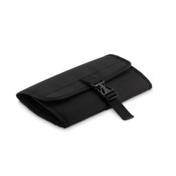 Borseta pentru accesorii de calatorie, Everestus, 20IAN1944, Negru, Poliester 600D