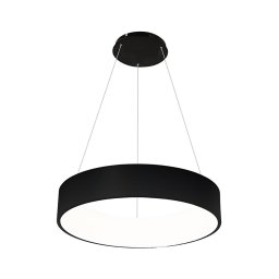 LED Lustră pe cablu OHIO BLACK LED/24W/230V
