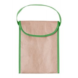 Geanta termoizolanta, 200×260×95 mm, Everestus, 20FEB13985, Hartie, Aluminiu, Verde, Natur