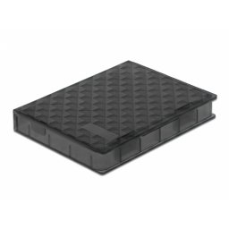 Carcasa de protectie pentru HDD / SSD 2.5" Gri, Delock 18368