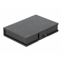 Carcasa de protectie pentru HDD / SSD 3.5" Negru, Delock 18372