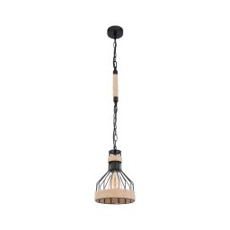 Lustră pe lanț Globo 15675H HALIA 1xE27/60W/230V