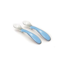 Set 2 lingurite silicon Nuvita - cool blue