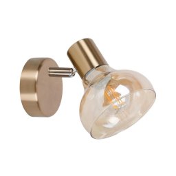 Rabalux 5546 - Aplică perete HOLLY 1xE14/40W/230V auriu