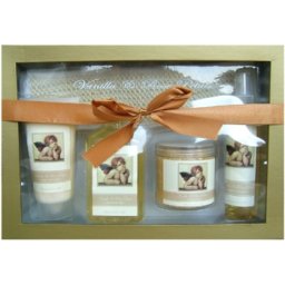 Set cadou SPA Classic Angel cu Vanilie si Petale de Trandafir