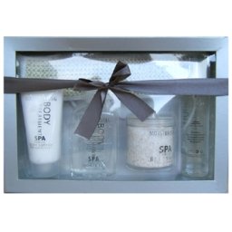 Set cadou SPA Silver cu Vanilie si Petale de trandafir