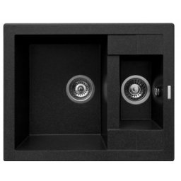 Chiuveta granit Studio 590*480 1 1/2 Negru Pyramis 079822201