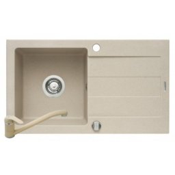 Set chiuveta granit MAIDSINKS Pyramis Senar & baterie ASALIA - Beige