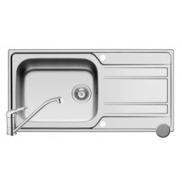 Set chiuveta inox ZEDA EXTRA + baterie ACCEL