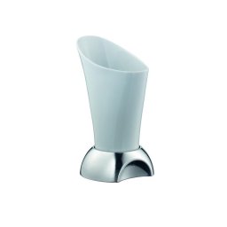 Suport cereale Frilich Connect, inox si portelan, 2l