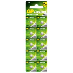 Baterii GP Alkaline CELL AG4 (177), 1.5V, blister 10pcs