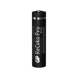 Baterii reincarcabile GP ReCyko Pro AAA 800mAh (R03), ambalaj reciclabil 4pcs