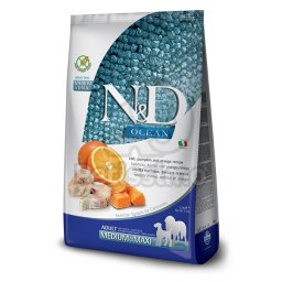 N&D Ocean Dog Adult Medium & Maxi Codfish & Pumpkin & Orange 12 kg