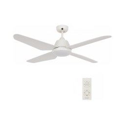 Ventilator LED de tavan Lucci Air 212994 ARIA LED/18W/230V alb + telecomandă