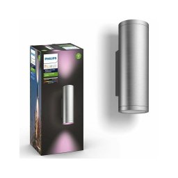 Corp de iluminat LED RGB de exterior Philips 17463/47/P7 Hue APPEAR 2xLED/8W/230V IP44