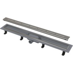 Rigola dus completa, AlcaPlast model APZ18 Simple, gratar 850x60 mm, H sapa 62 mm