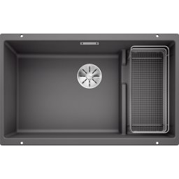 Chiuveta de bucatarie Blanco, din siligranit puradur Subline 700U-level cu cos multifunctional
