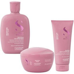 Kit complet pentru hidratare Alfaparf Semi di Lino Moisture Nutritive