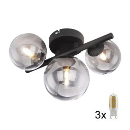Globo 56133-3W - Plafonieră LED RIHA 3xG9/3,5W/230V