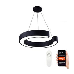 Lustră LED pe cablu SMART C-SHAPED LED/43W/230V 60 cm Immax NEO 7134 + telecomandă