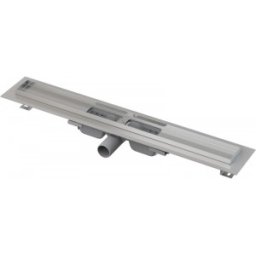 Rigola dus AlcaPlast model APZ101-650, corp inox, H sapa 55 mm