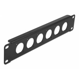 Patch panel 10" pentru 6 x module D-type, Delock 86501