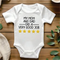 Body personalizat: My mom and dad did a very good job