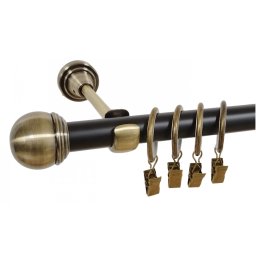 Galerie simpla duo TODI MAX /19 - negru/aur antic