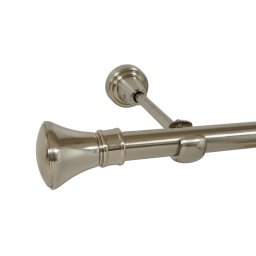 Galerie simpla fara inele PRINCE 19 mm inox