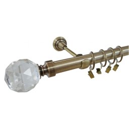Galerie SIMPLA PRINDERE PERETE 25 MM -KULA CRYSTAL- AUR ANTIC