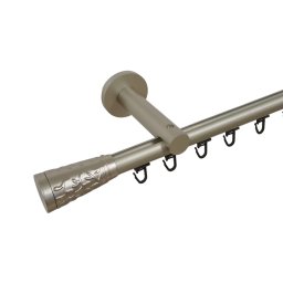 Galerie SIMPLA PRINDERE PERETE TEAVA PROFIL 19 MM -SEVILLA- CROM MAT