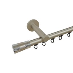 Galerie SIMPLA PRINDERE PERETE TEAVA PROFIL 19 MM -VALEO- CROM MAT