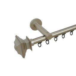 Galerie SIMPLA PRINDERE PERETE TEAVA PROFIL 19 MM -VERDI- CROM MAT