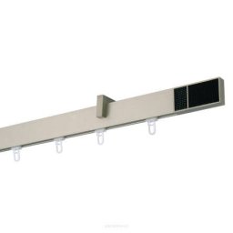 Galerie SIMPLA SQUARE LINE prindere tavan - NEGRU crom mat