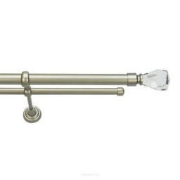 Galerie dubla CRISTAL CONE- dubla FARA INELE 25/19 - CROM MAT
