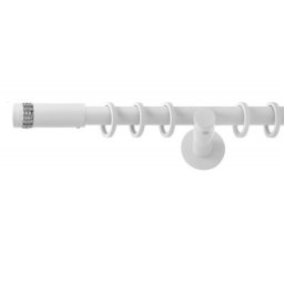 Galerie SIMPLA PRINDERE PERETE PICIOR UNIVERSAL 19 mm XANTOS ALB