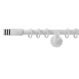 Galerie SIMPLA PRINDERE PERETE PICIOR UNIVERSAL 19 mm MODULO ALB