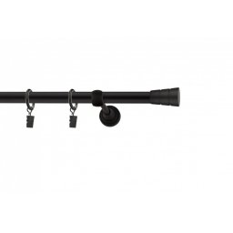 Galerie SIMPLA PRINDERE PERETE 19 mm BASIC NEGRU