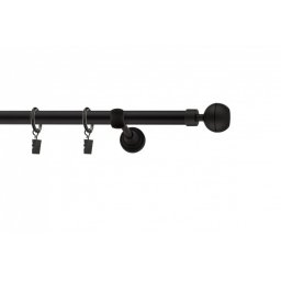 Galerie SIMPLA PRINDERE PERETE 19 mm KULA OPTIC NEGRU