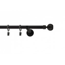 Galerie SIMPLA PRINDERE PERETE PICIOR UNIVERSAL 19 mm KULA OPTIC NEGRU