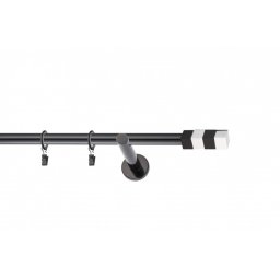 Galerie SIMPLA PRINDERE PERETE PICIOR UNIVERSAL 19 mm MAGNUM NEGRU