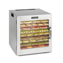 Klarstein Captain Jerky 110, uscător de alimente, 1000 W, 30 - 90 ° C, cronometru pentru 24 de ore, oțel inoxidabil (DHY9-CaptainJerky110)