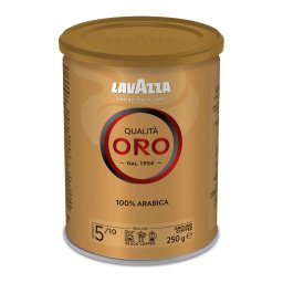 Cafea Lavazza Qualita Oro macinata cutie metalica 250g