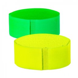 Set brățări de marcaj detașabile pentru vaci, verde + galben, 10 buc.