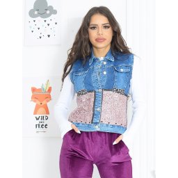 Vesta Dama Jeans 6183