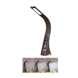 Lampă de masă LED dimabilă cu afișaj Immax 08948L LEATHER LED/7W/230V