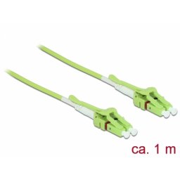 Cablu fibra optica LC la LC Multi-mode OM5 Uniboot 1m, Delock 85688