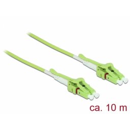 Cablu fibra optica LC la LC Multi-mode OM5 Uniboot 10m, Delock 85692