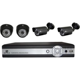 Kit supraveghere 4 camere video SRX-DVR4C