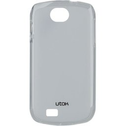 Husa de protectie spate pentru UTOK 401D, Silicon, Transparent